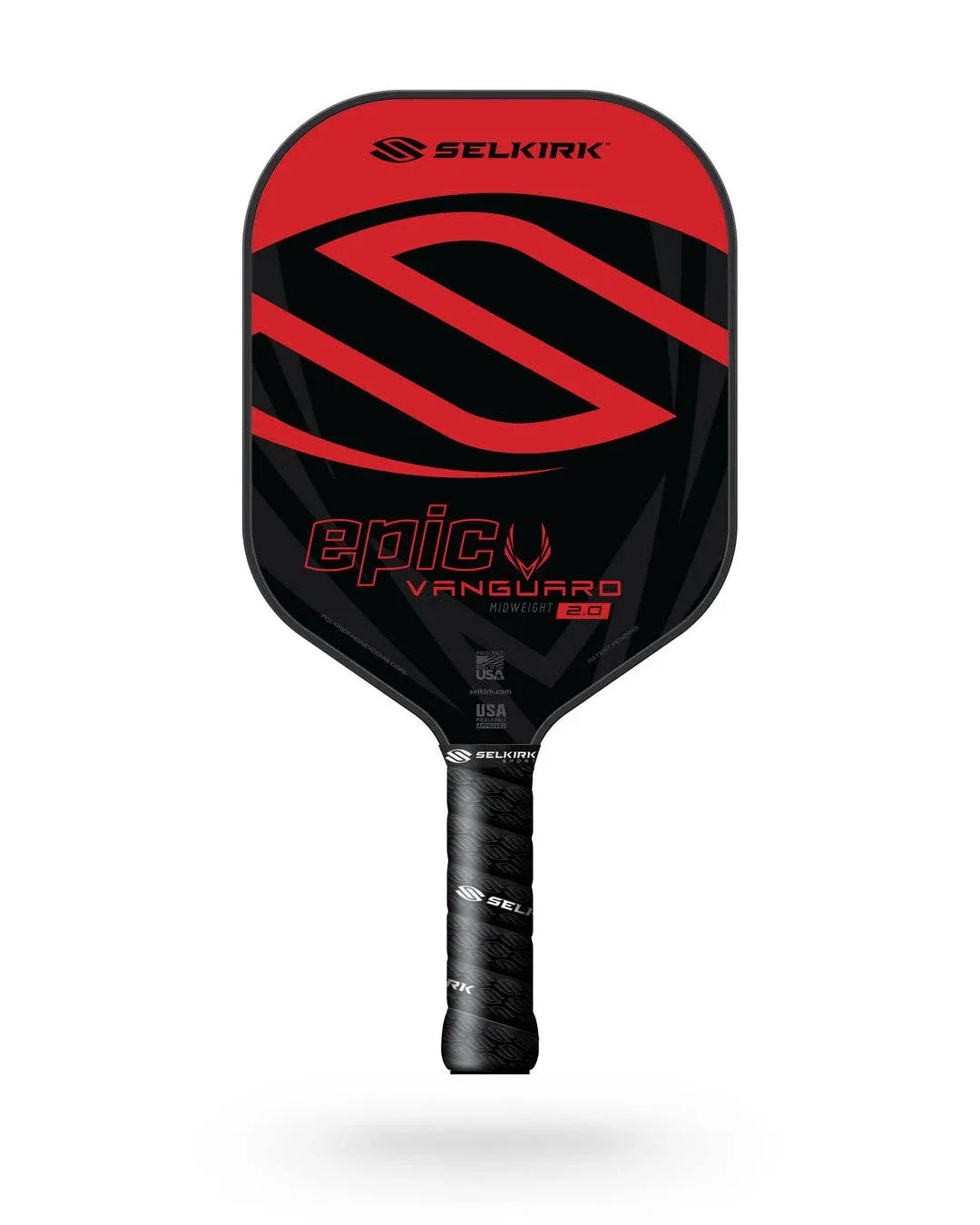 Selkirk Vanguard Hybrid Polypropylene X5 Core & Vanguard Power Polypropylene X6 Core Pickleball Paddles | Carbon Fiber Lightweight Pickleball Paddle & Midweight Pickle Ball Paddles |Made in The USA |