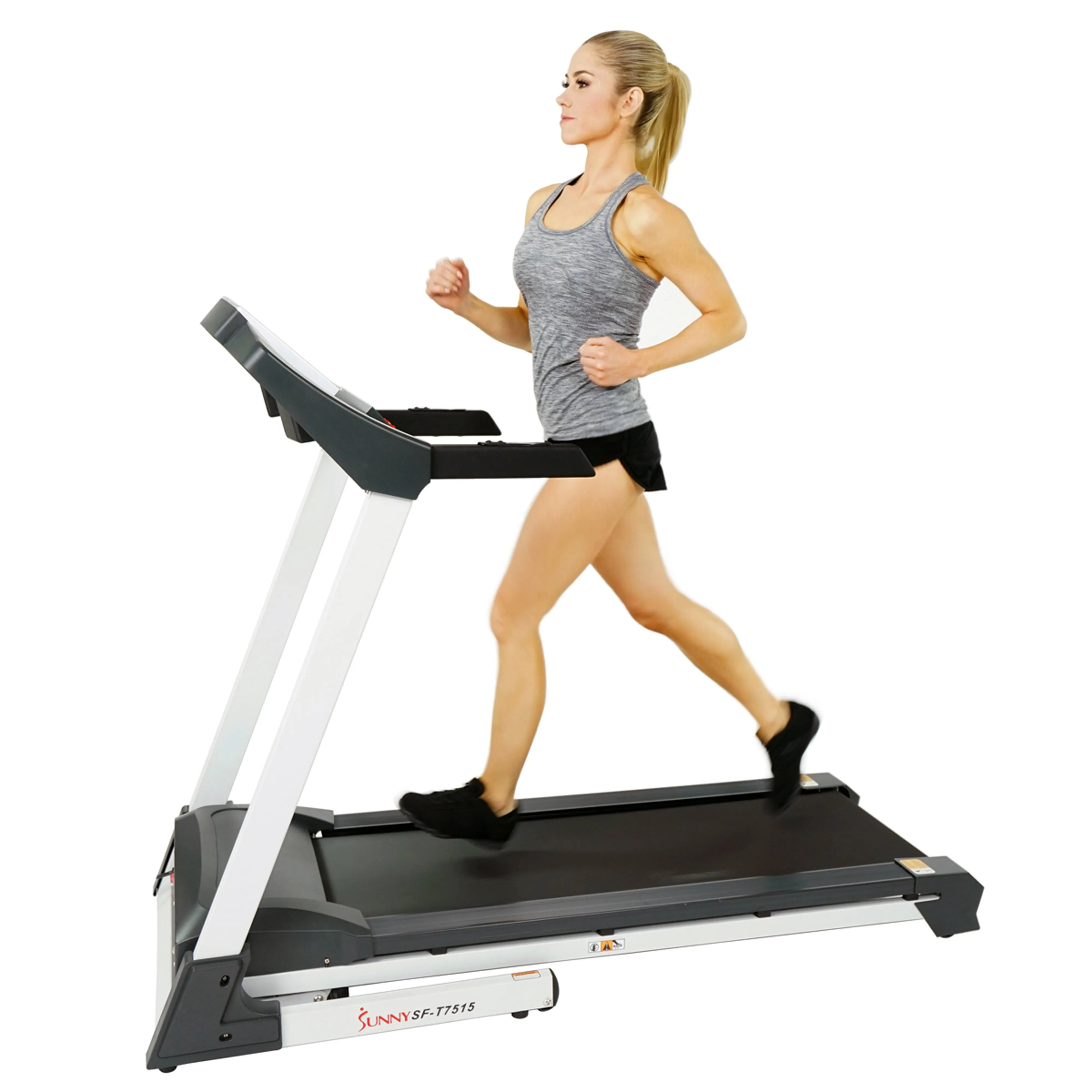 Sunny Health & Fitness SF-T7515 Smart Treadmill with Auto Incline