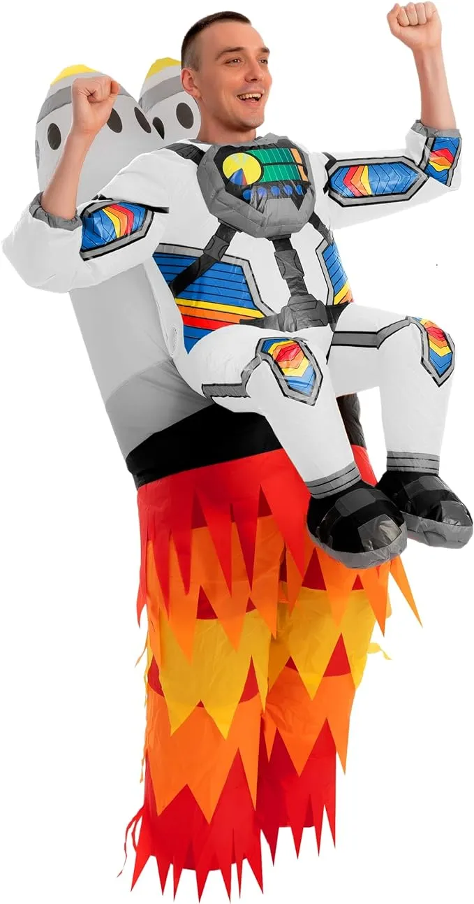 Spooktacular Creations Adult Inflatable Jet Pack Astronaut Halloween Costume