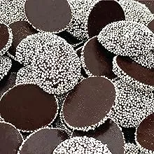 Crazyoutlet Semisweet Dark Chocolate Nonpareils Candy Bulk Pack