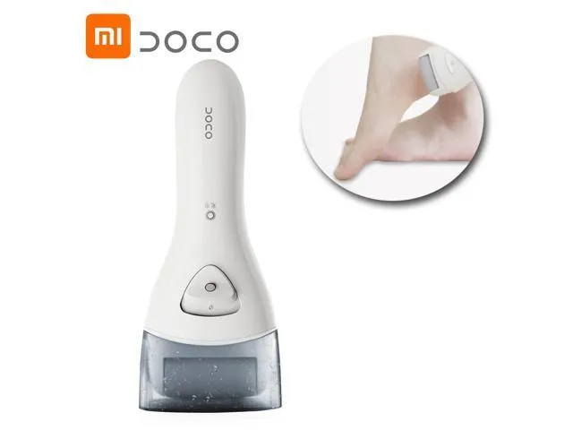 Xiaomi Youpin DOCO Electric Foot Scrubber Dead Skin Callus Remover Feet Care Powerful Foot Callous Removal Electric Foot File Roller Perfect Heel.