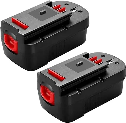 2Pack 3.6Ah HPB18 Ni-Mh Replacement Battery for Black and Decker 18V Battery HPB18 HPB18-OPE Compatible with Black Decker Battery 18 Volt Tools A1718 FS18FL Firestorm Cordless Power Tool (Black)