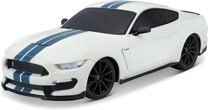 Maisto Tech R/C 1:24 Scale 2.4 GHz 2016 Ford Shelby GT350, White 