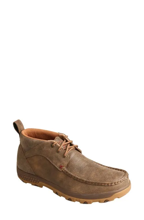 Twisted x Men's CellStretch Driving Moc Casual Chukka - Bomber