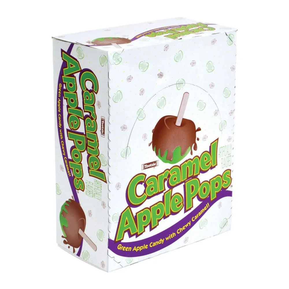 Caramel Apple Pops Tootsie