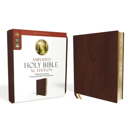 Amplified Holy Bible, XL Edition [Burgundy] [Book]