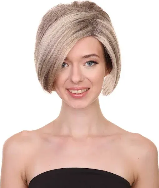 Adult Women&#039;s Shorter Classic Minivan Karen Mom Wig,HW-6833A