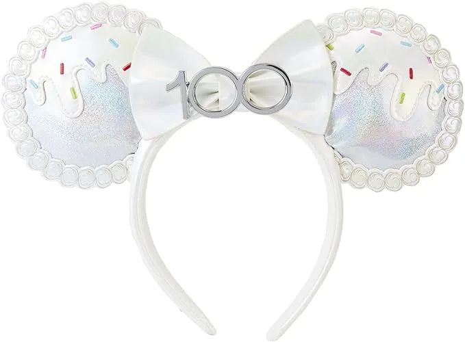 Loungefly Disney 100 Celebration Cake Minnie Ears Headband