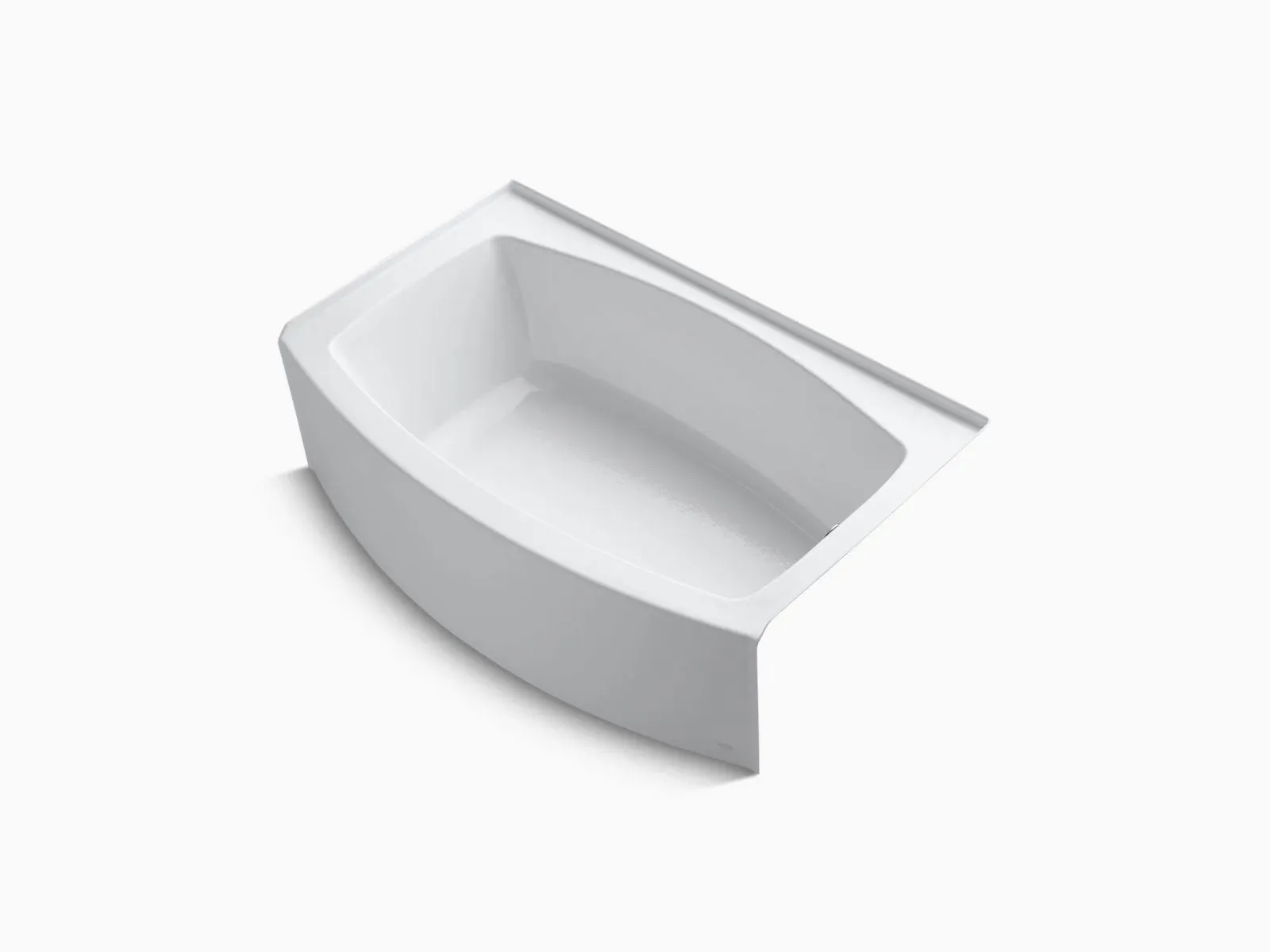 KOHLER 1100-RA-0 Expanse Alcove Bath, White