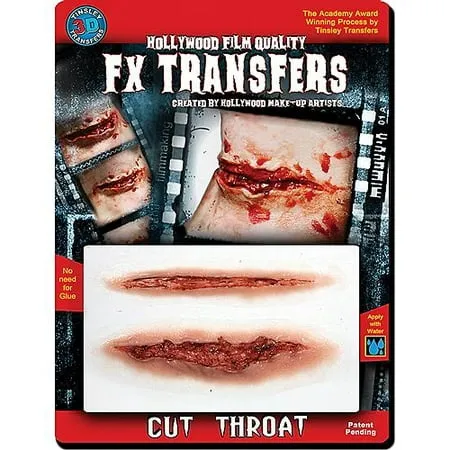 Tinsley Transfers Cut Throat 3D FX