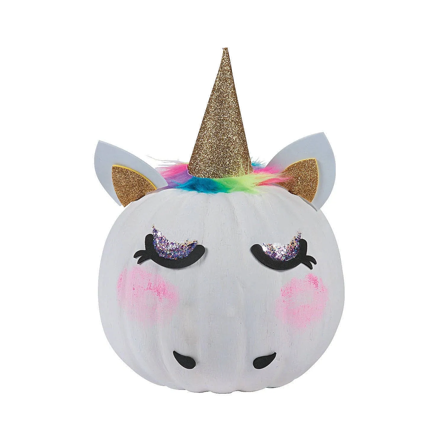 UNICORN PUMPKIN DECORATING KITS - 6 pieces