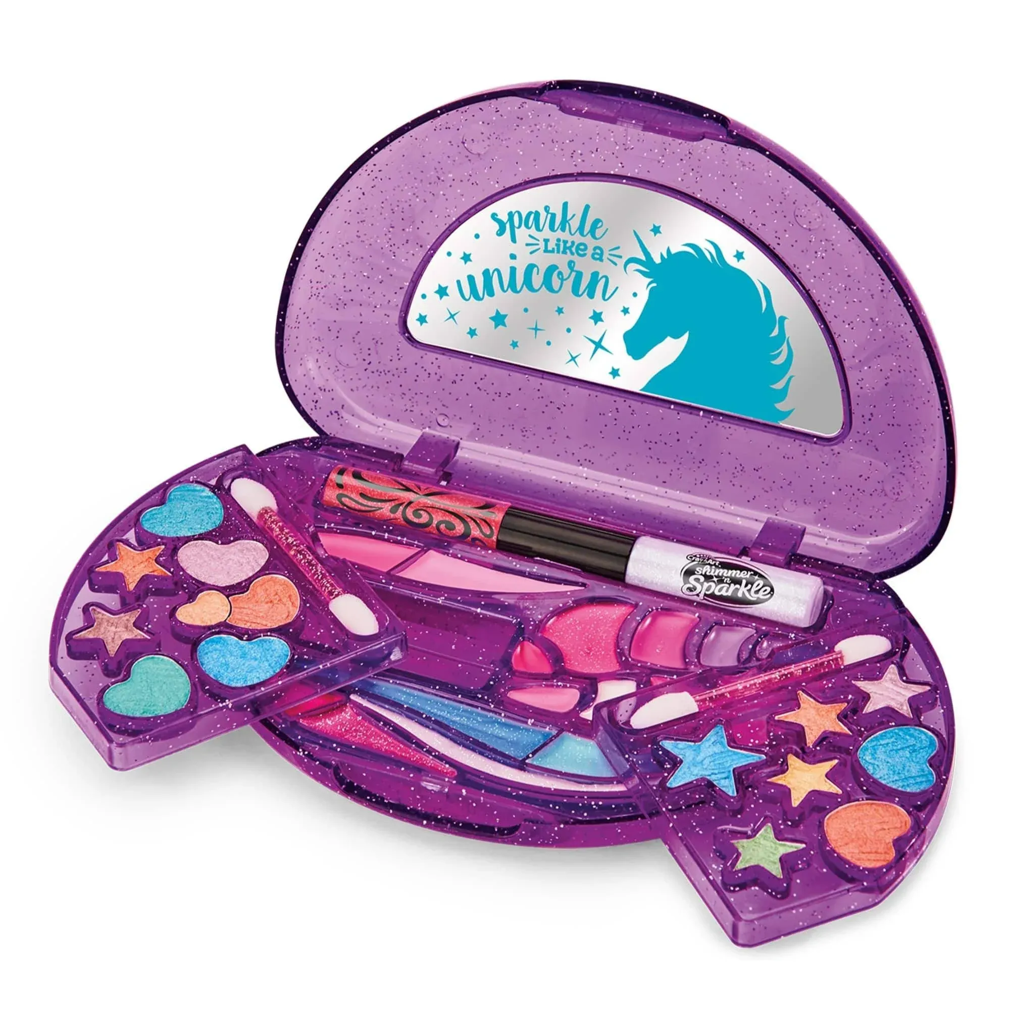 Cra-Z-Art Shimmer ‘n Sparkle All in One Beauty Compact Real Kids Makeup Kit