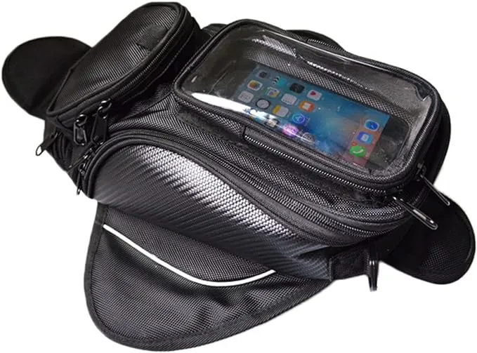 Lozom Motorcycle Gas Oil Fuel Tank Bag Waterproof Backpack & Magnetic