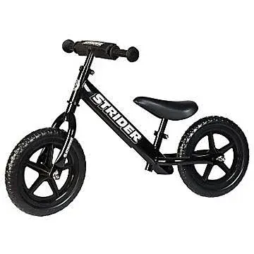 Strider Sport 12 Balance Bike - Black