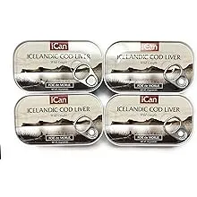 Wild Cod Canned from Iceland (Pack of 4)