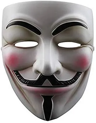 Nevlantii V for Vendetta Guy Fawkes Mask Quality Anonymous Mask Hallow