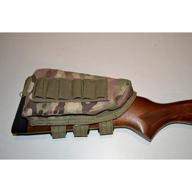 EXCELLENT ELITE SPANKER Tactical Buttstock Shotgun Rifle Shell Holder for Cheek Rest Ammo Holder Pouch