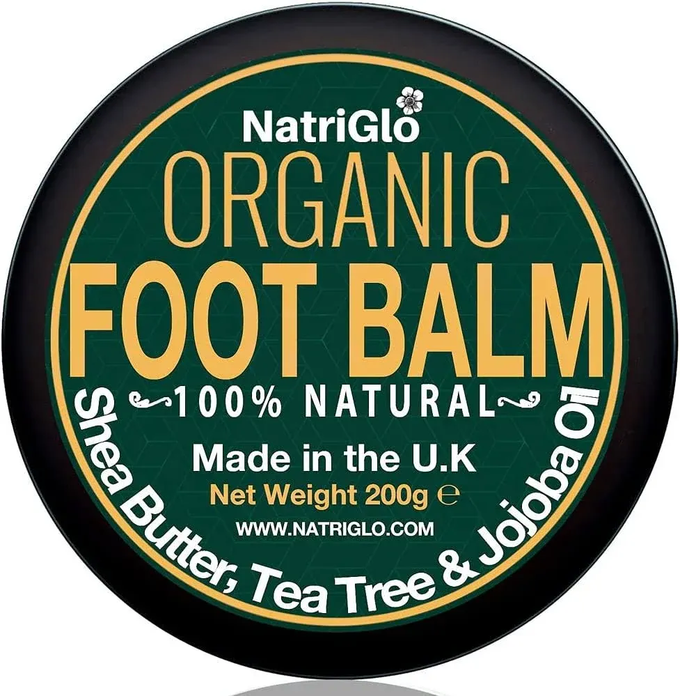 Organic Foot Cream for Dry Cracked Heels and Feet, Athletes Foot, Calloused Feet ...