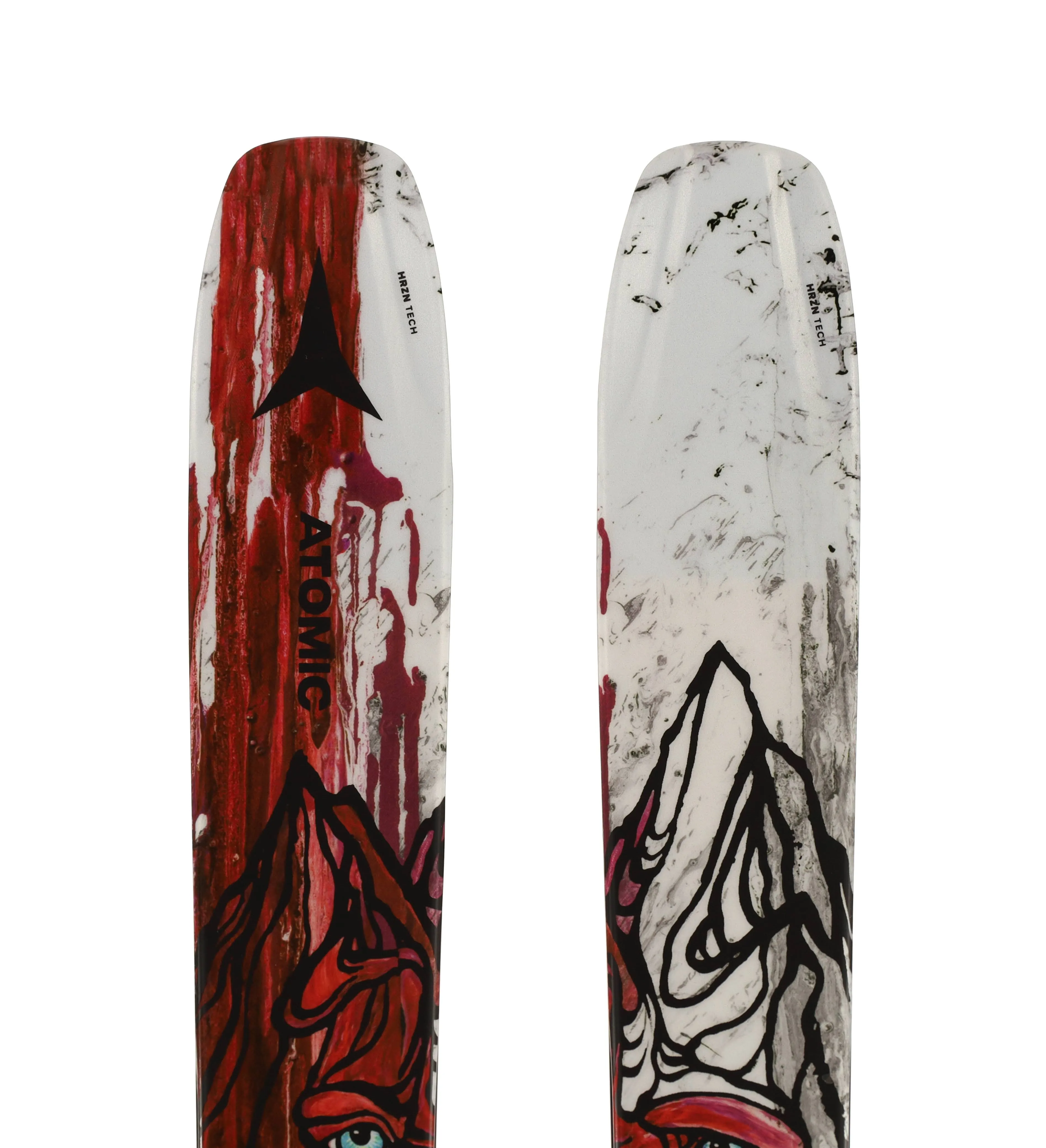 Atomic Mens Bent 90 Skis (Skis only) Red Size 184 cm