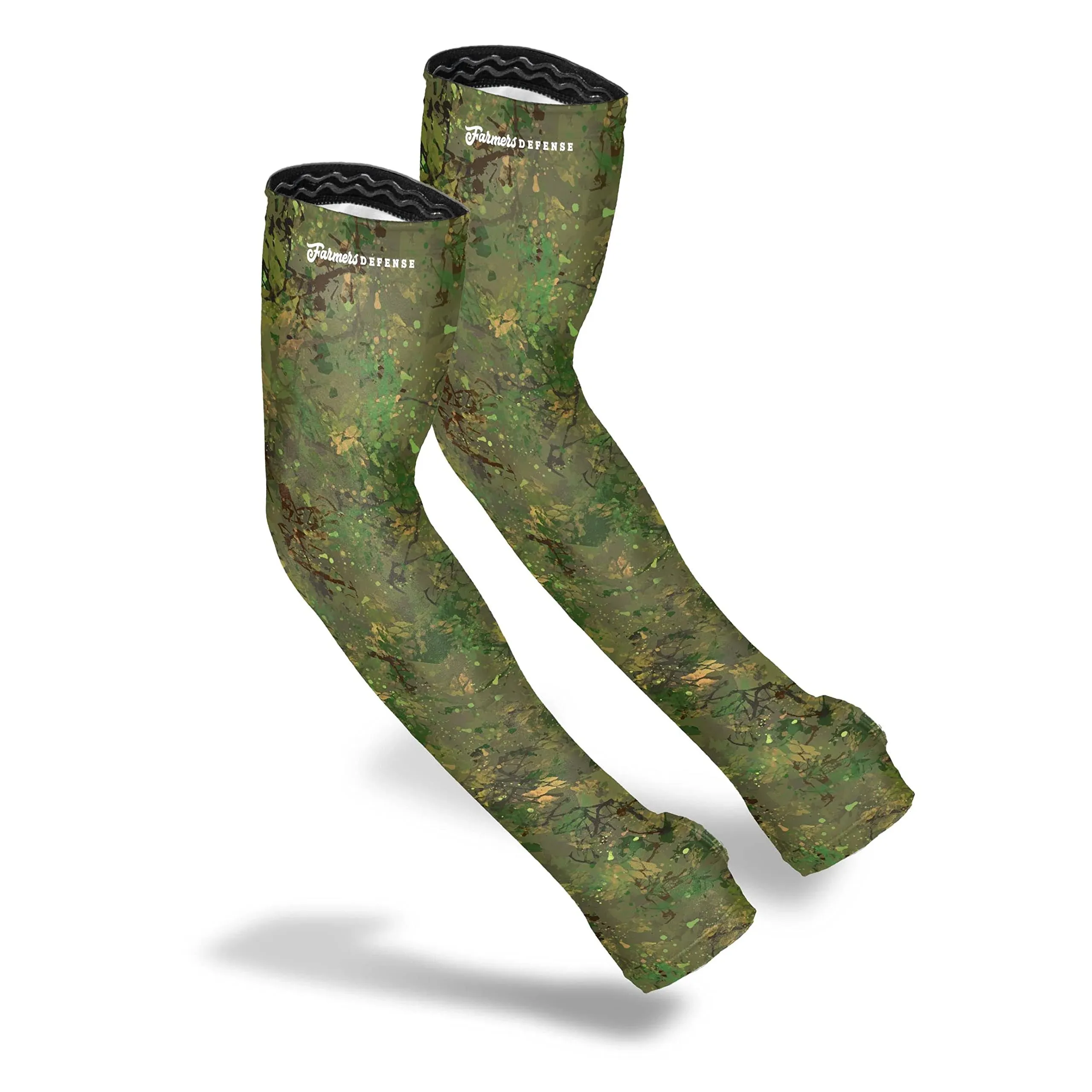 Farmers Defense Protection Sleeves L/XL / Green Brush Camo