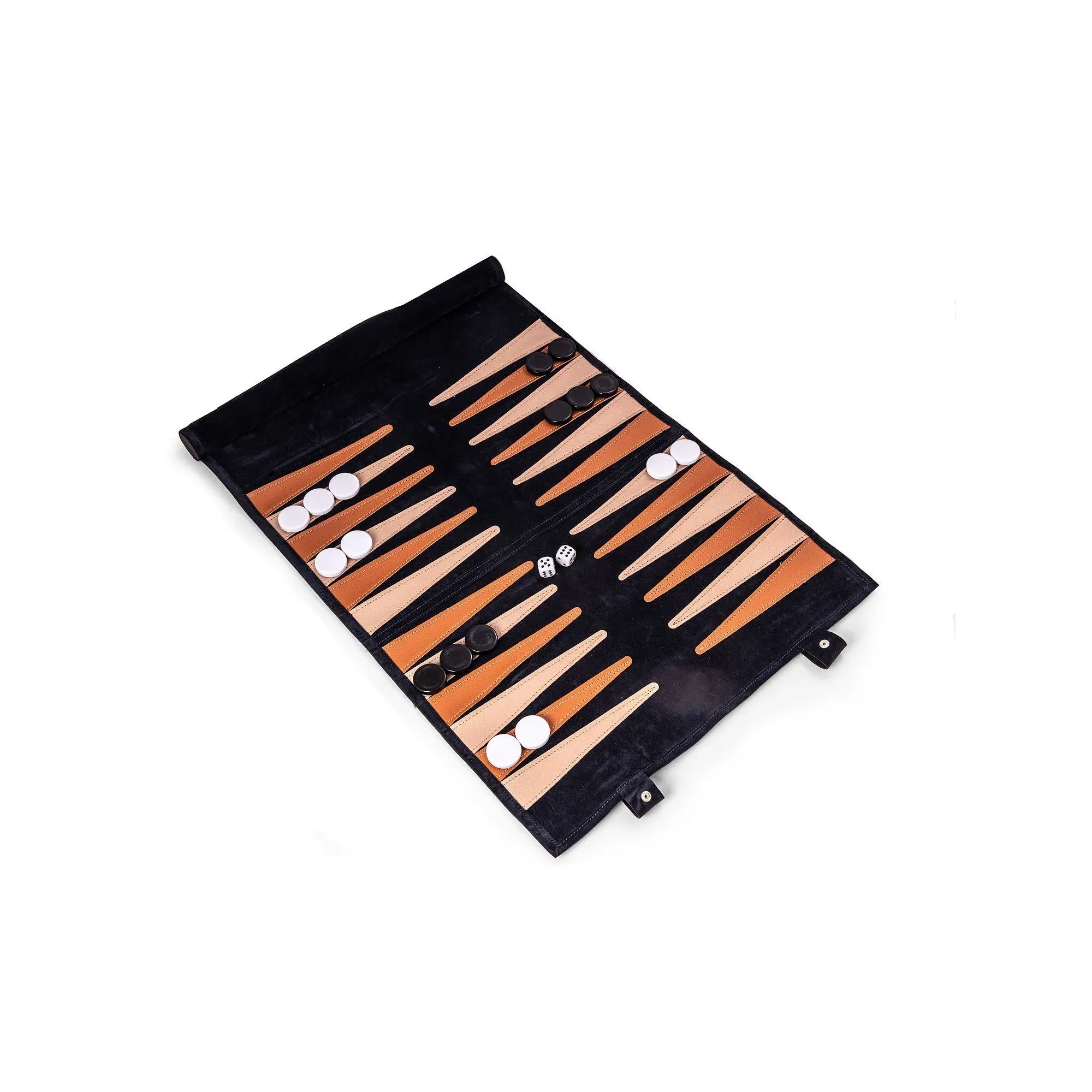 Travel Backgammon Set by Bey Berk International - G560B