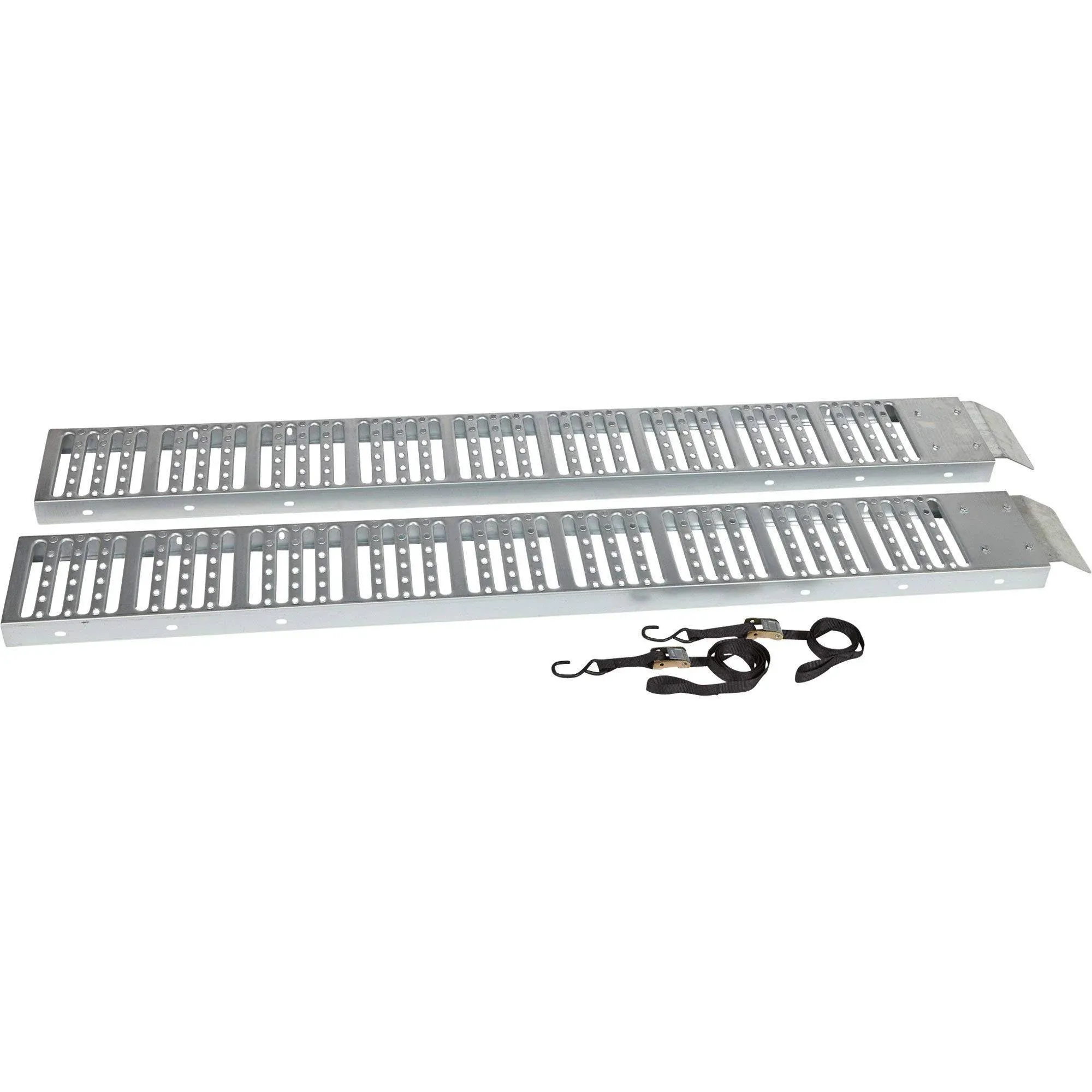 Ironton Non-Folding Steel Loading Ramp Set, 1000-Lb. Total Capacity, 6ft.L x