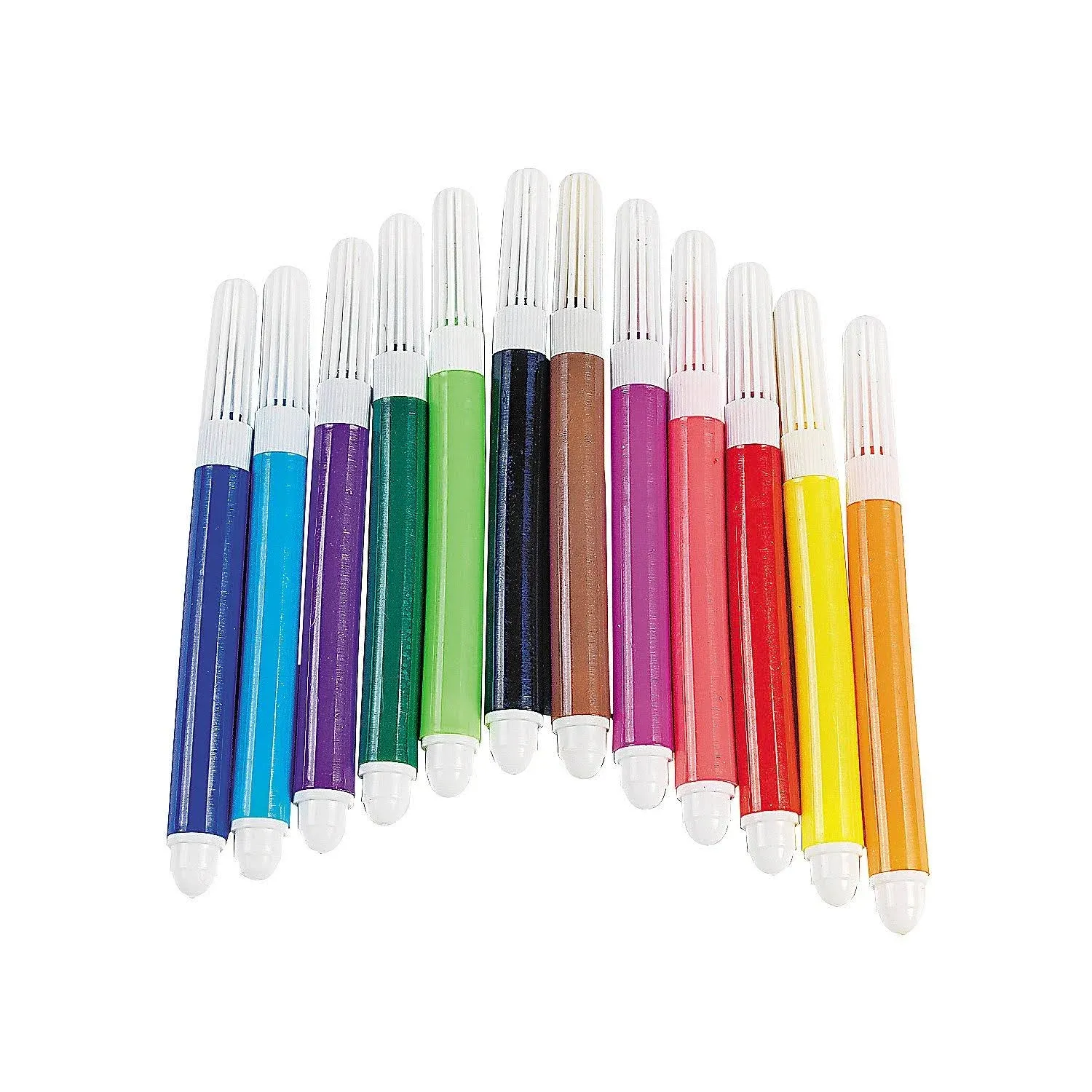 Fun Express 12 Mini Marker Sets For Kids (1 Dozen per set)