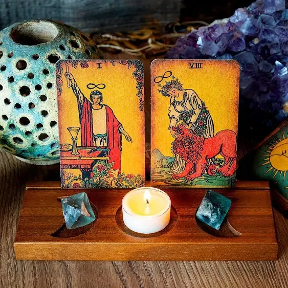 Tarot Card Holder Stand - Display Your Daily Draw - Tarot Card Stand for Disp...