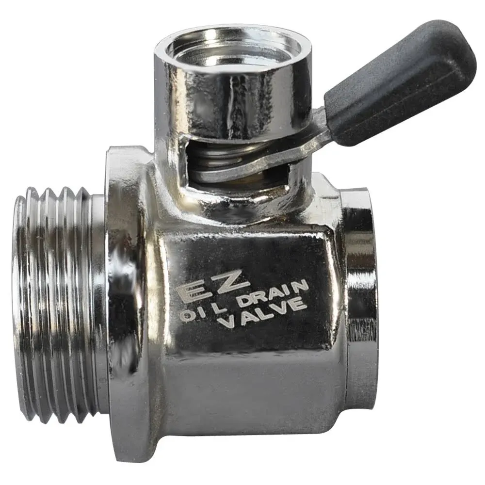 EZ EZ-211 Silver 27mm-2.0 Thread Size Oil Drain Valve