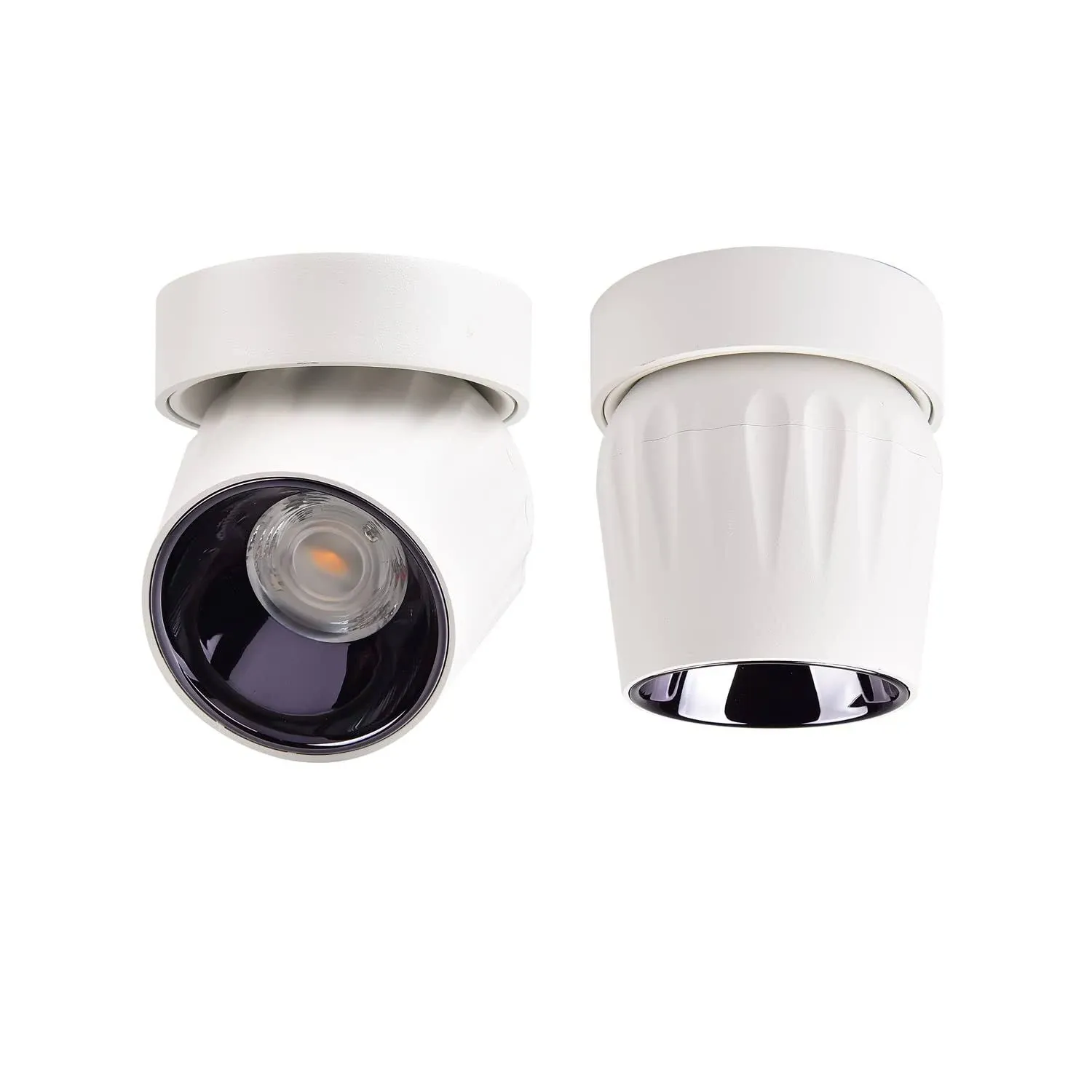 Led Ceiling Spotlight 12w Directional Spot Light 360 Rotate / 3000k / Warm White