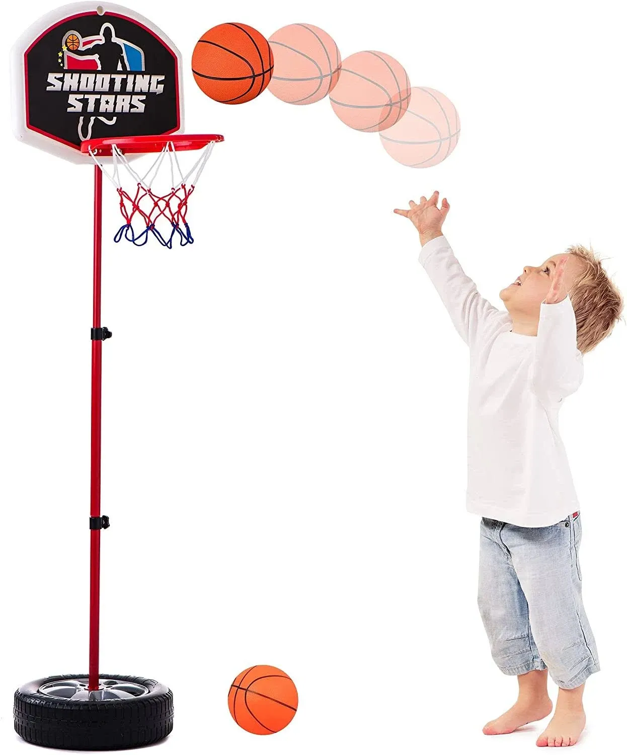 Atlasonix Toddler Basketball Hoop Stand