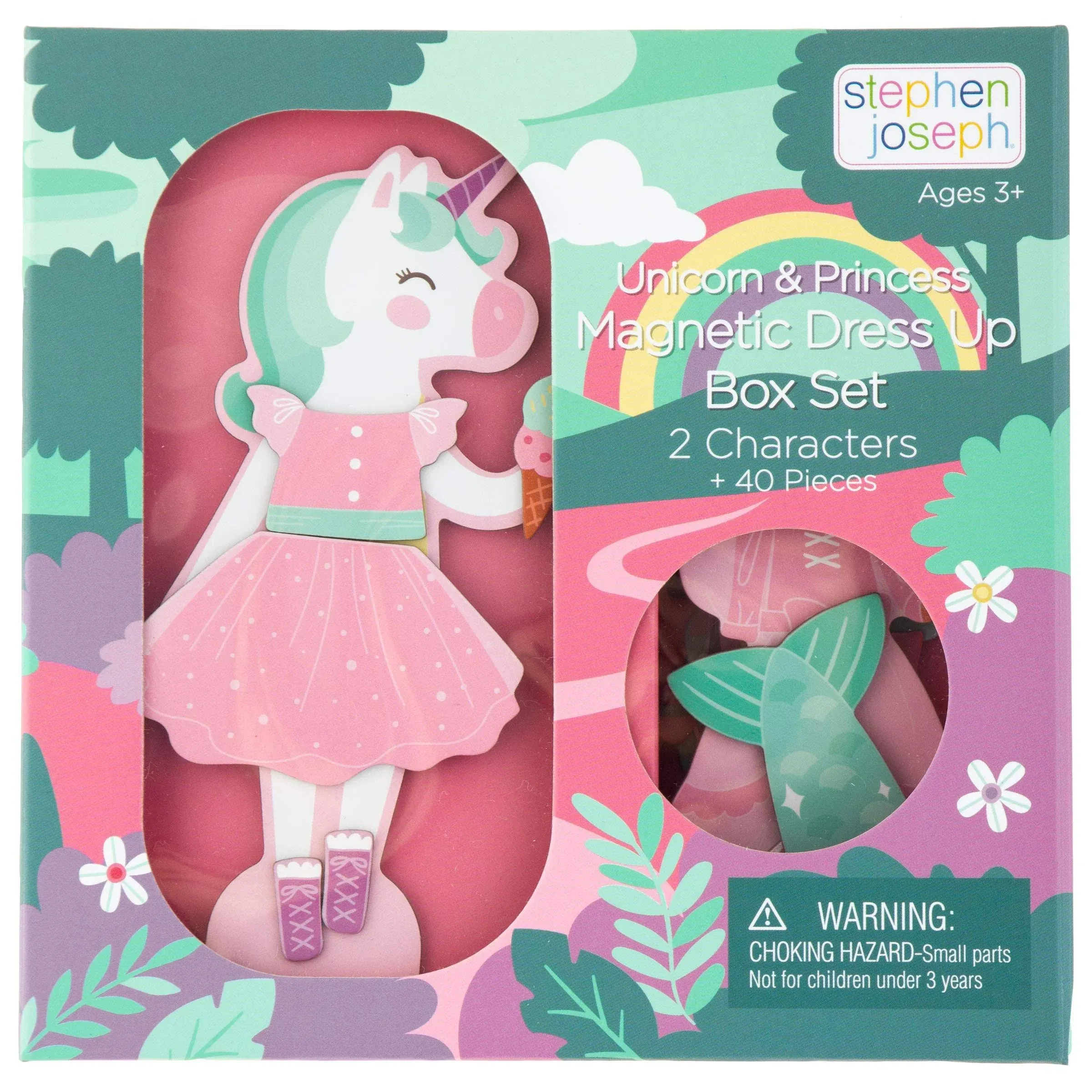 Stephen Joseph Magnetic Dress Up Doll Unicorn/Princess