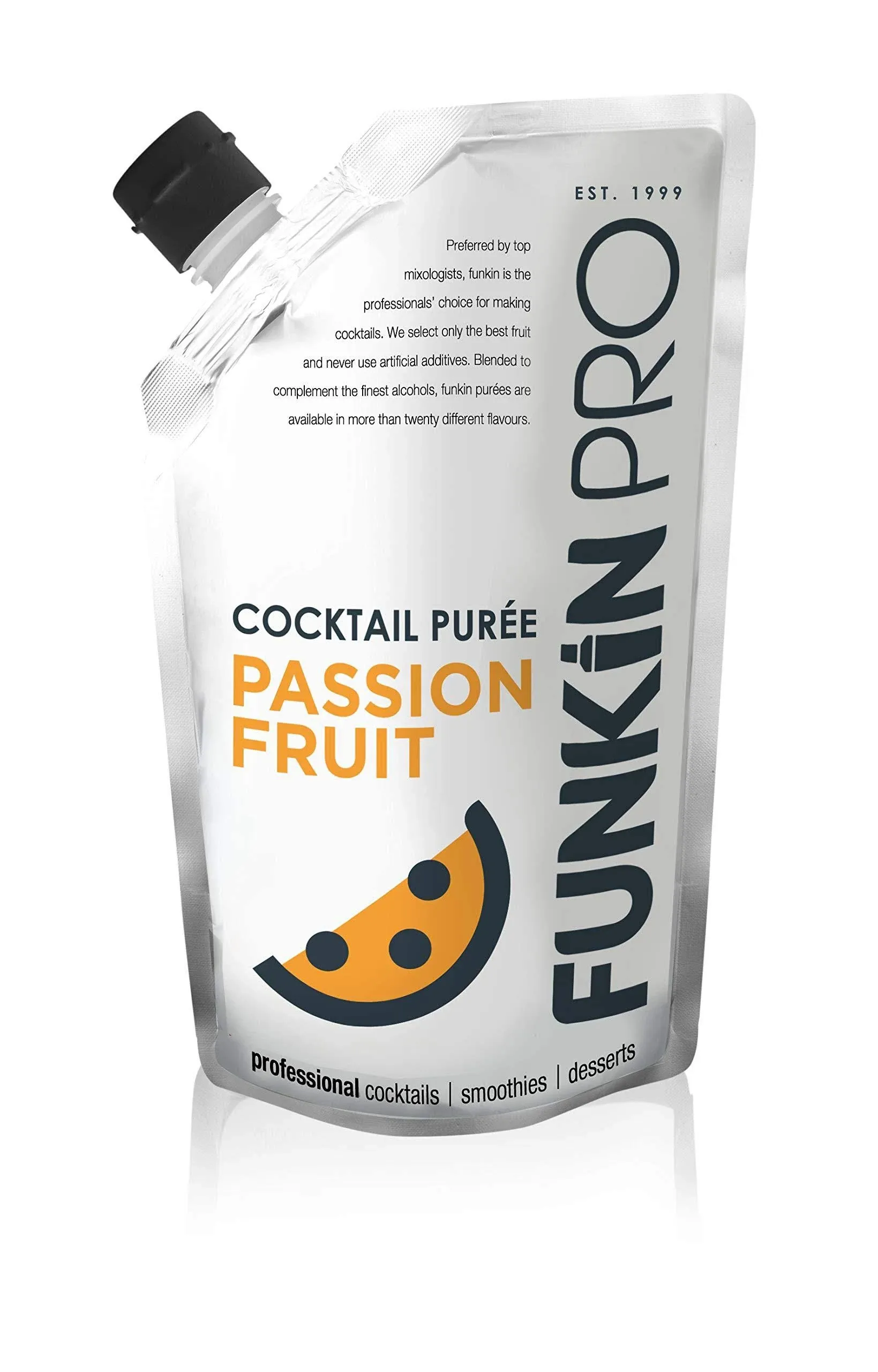 Funkin Passion Fruit Puree | Real Fruit Two Ingredient Natural Mixer for Cock...