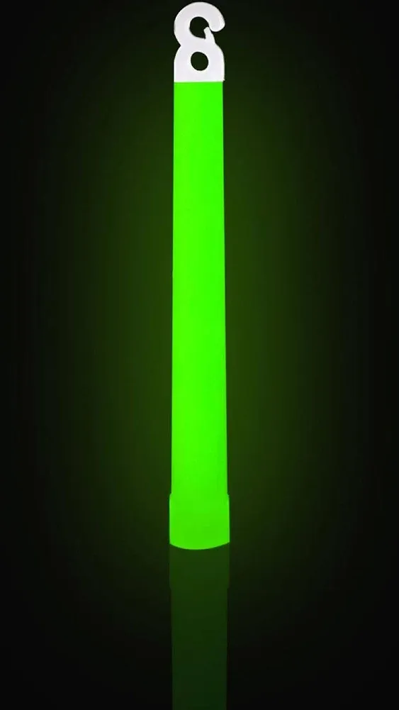 12 Pack Green Chemical Light Industrial Glow Sticks | Emergency Safety | 12+ ...