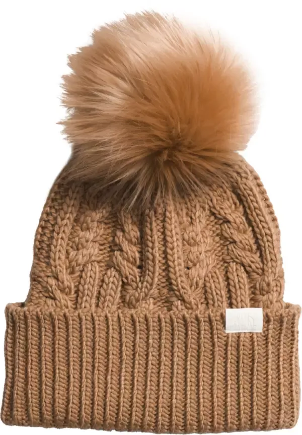 THE NORTH FACE Women's Oh Mega Fur Pom Beanie, TNF Black, One SizeTHE NORTH FACE Women's Oh Mega Fur Pom Beanie, T…