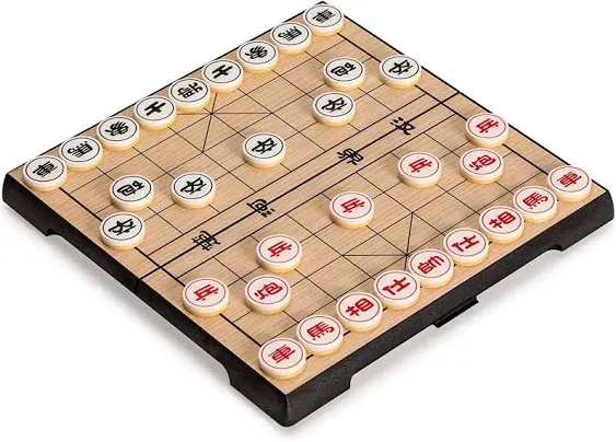 Chinese Chess (xiangqi) Magnetic Travel Set (9.5 Inches)