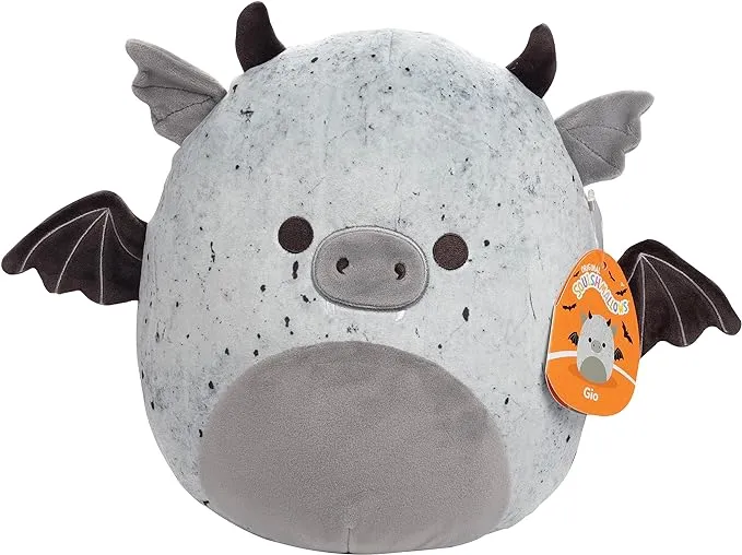 Squishmallows 10" Gio The Gargoyle - Officially Licensed Kellytoy Halloween Plush - Collectible Soft & Squishy Gargoyle Stuffed Animal Toy - Add to Your Squad - Gift for Kids, Girls & Boys - 10 Inch