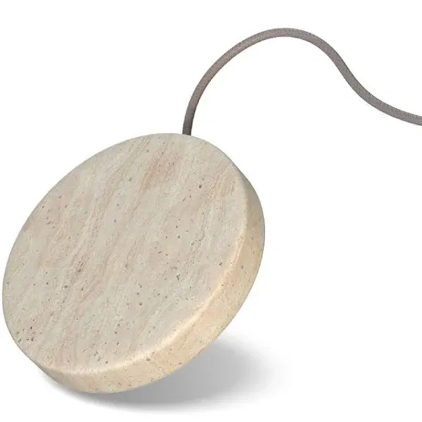 Einova Wireless Charging Stone with 10W Fast Charging Travertine