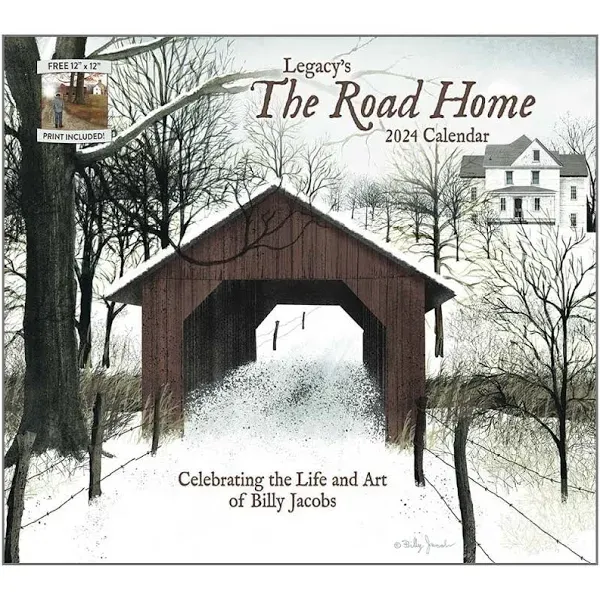 Legacy Publishing Group, Road Home Special Edition 2024 Wall Calendar