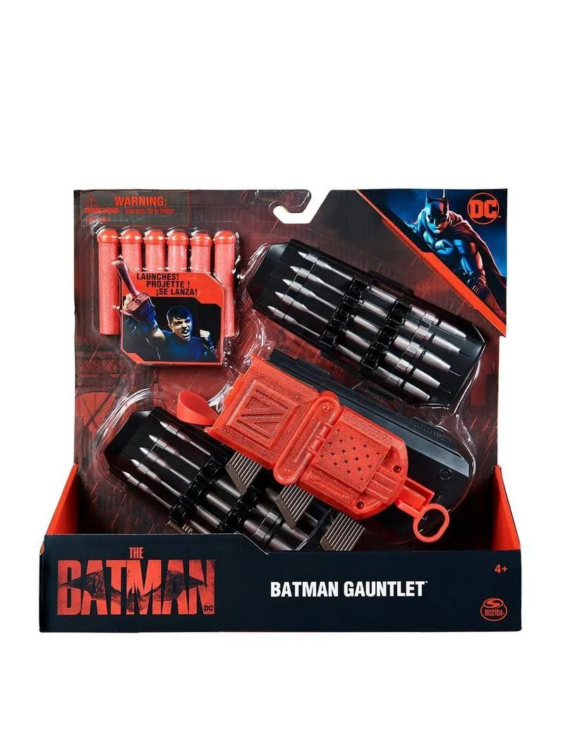 Spin Master Kids DC Comics Batman Movie Gauntlet Launcher