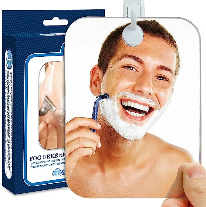 The Shave Well Company Fog Free Travel Shower Mirror