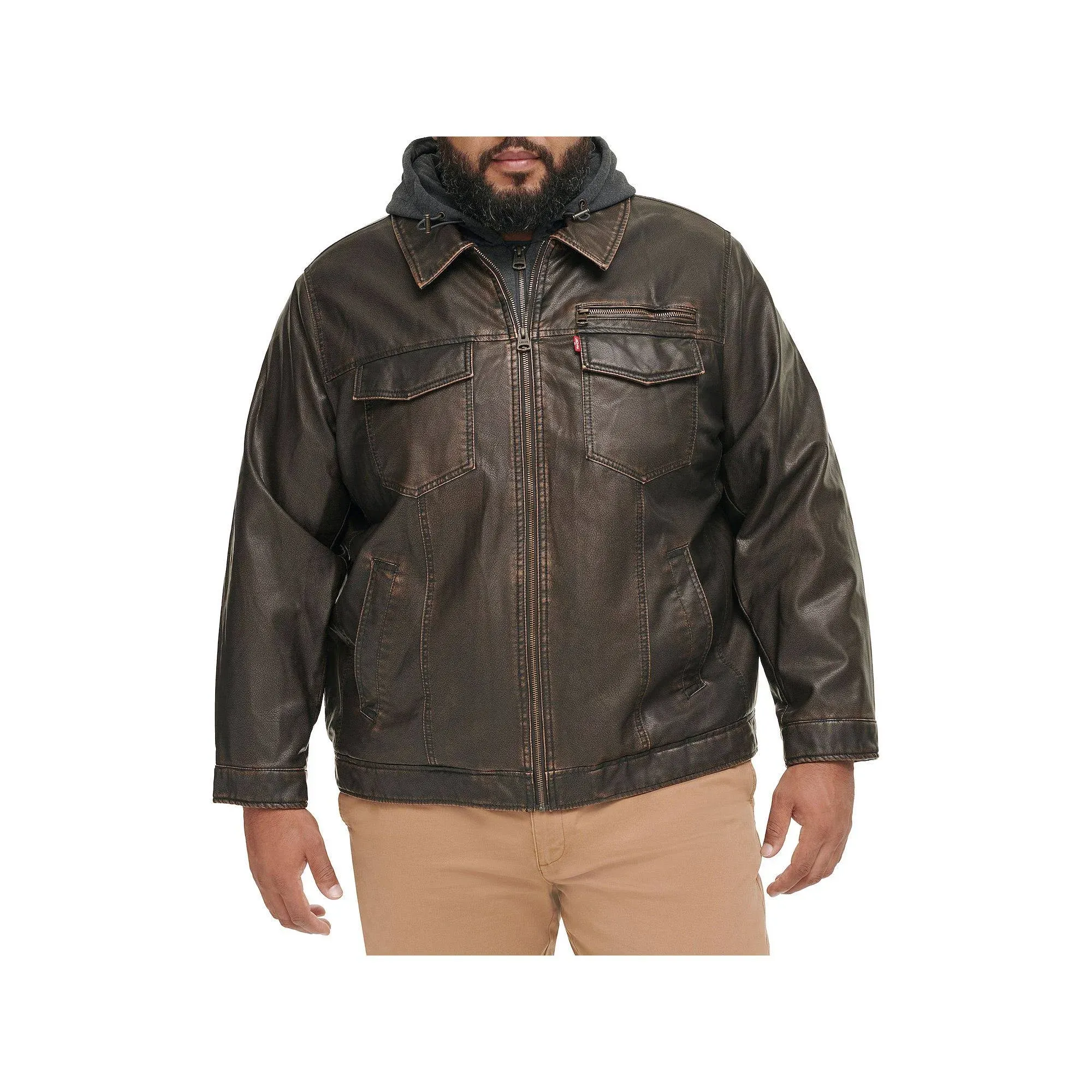 Levi's Men's Hooded Trucker Jacket