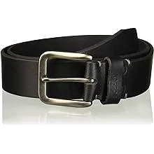 Fossil Men's Brody Leather Jean Belt, Black, 36