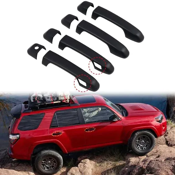 ITrims Door Handle Cover Trim for Toyota 4Runner 4WD N280 (2010-2023, 2018, 2020,