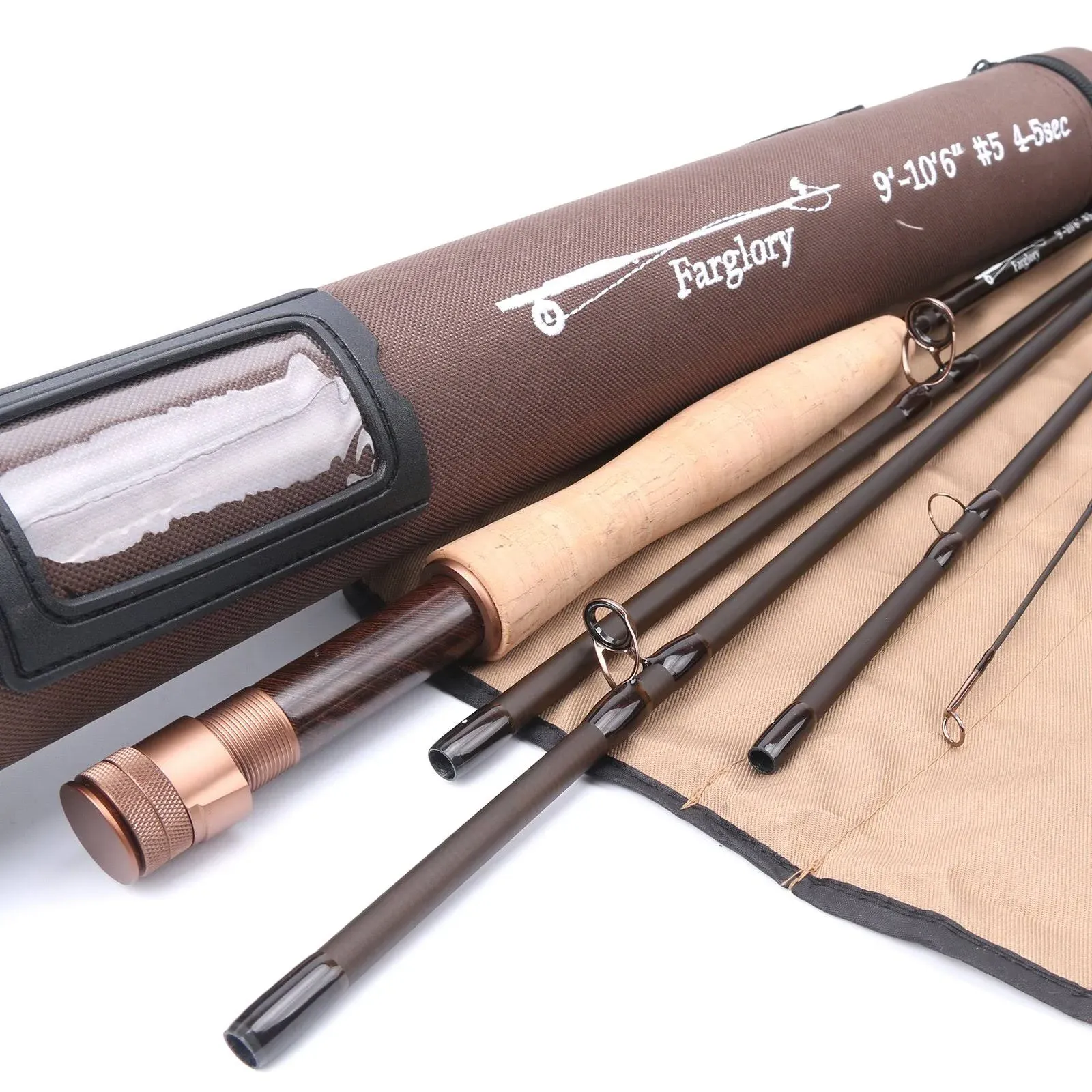 M MAXIMUMCATCH Maxcatch Farglory Euro Nymph Fly Rod Czech nymphing Style 4 in...