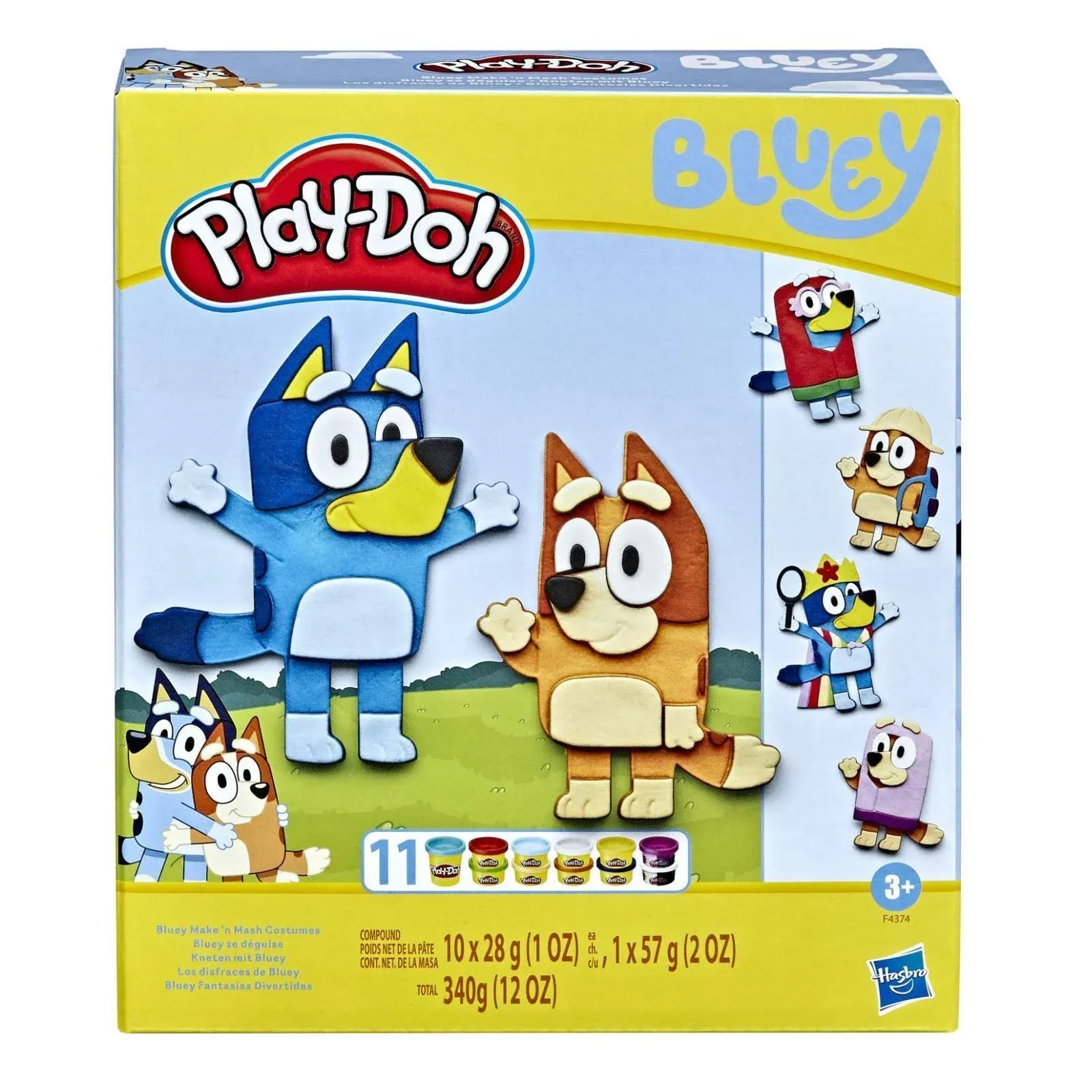 Play-Doh Bluey Make N Mash Costumes