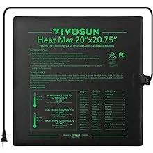 VIVOSUN Digital Heat Mat Thermostat Temperature Controller, 40–108 ºF 1000W for Reptiles, Seedlings, Germination, Incubation and Fermentation