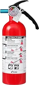 Kidde Fire Extinguisher for Home & Office Use, 5-B:C, 3.2 Lbs., USCG Approved with Strap Bracket (Included)