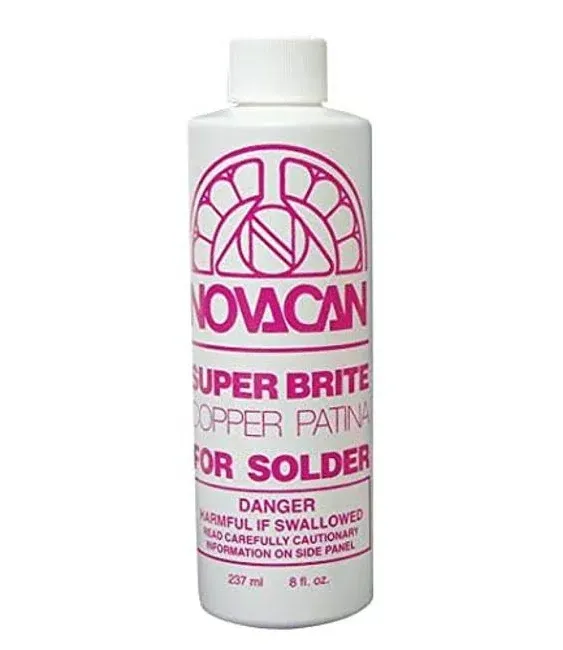 Novacan Industries Super Brite Copper Patina for Solder (Original Version)