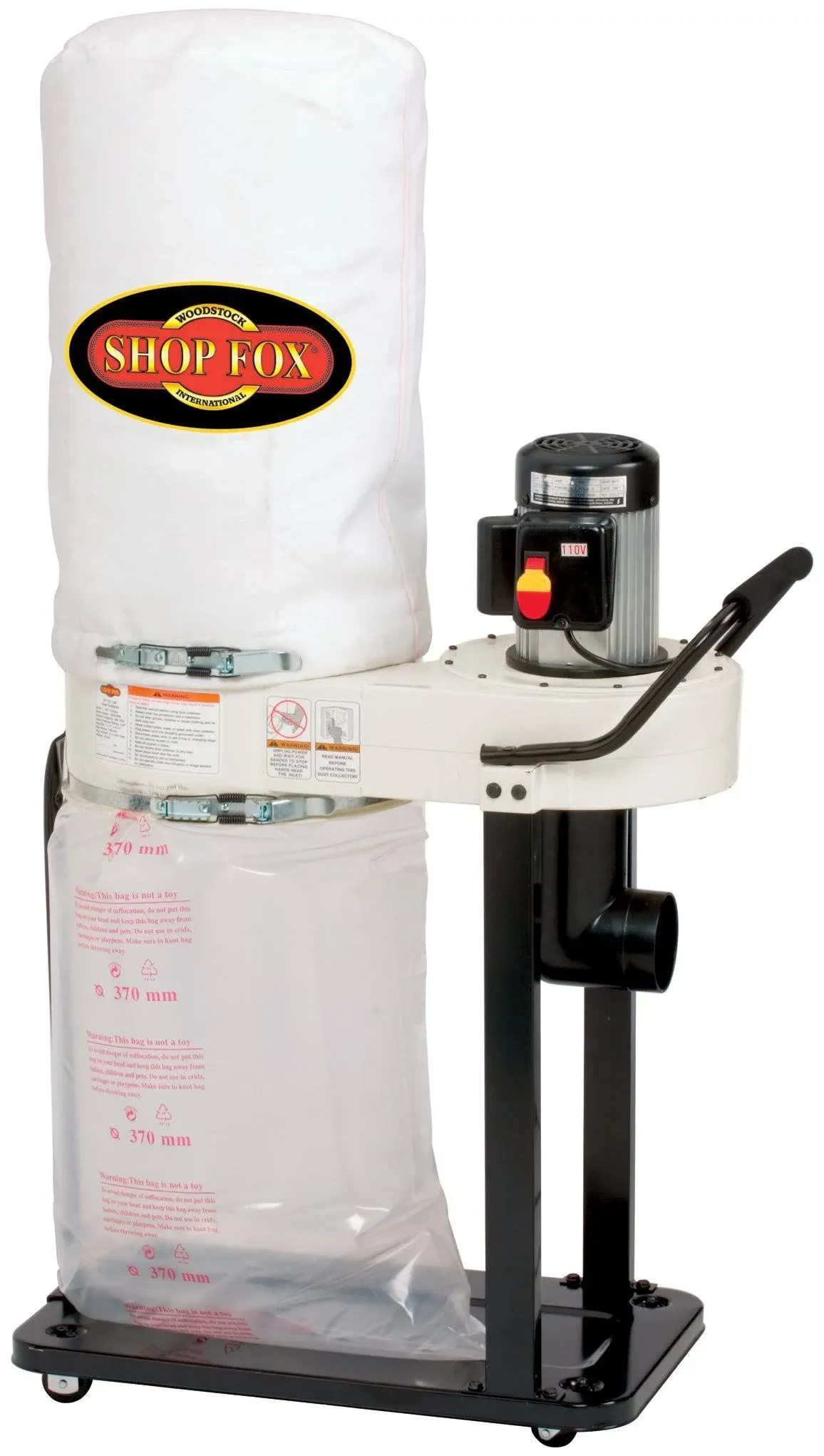 Shop Fox W1727 - 1 HP Dust Collector